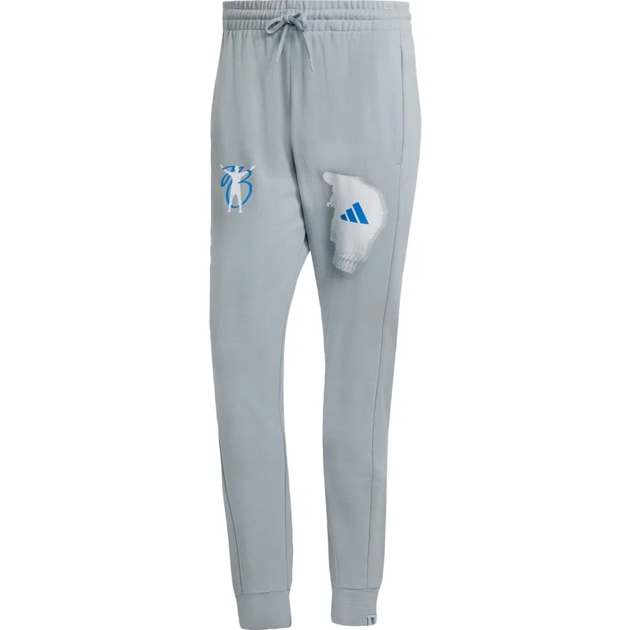 Спортивные штаны с принтом Jude Bellingham adidas Performance, Серый — фото 3