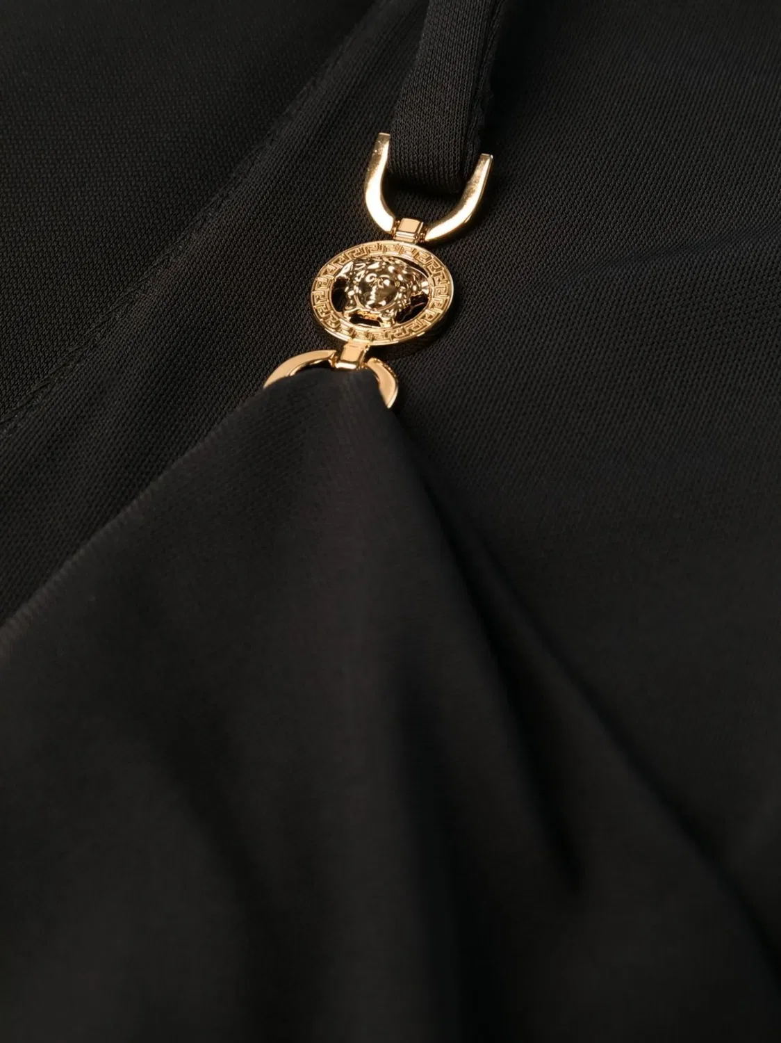Versace Платье Medusa '95 миди черное — фото 2