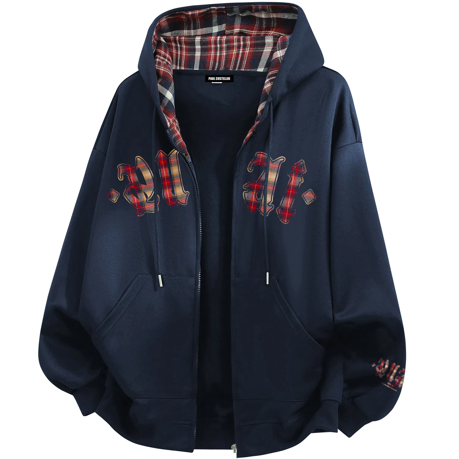 Детский свитшот унисекс с флисовой подкладкой Navy Blue (Red) Paul Costelloe