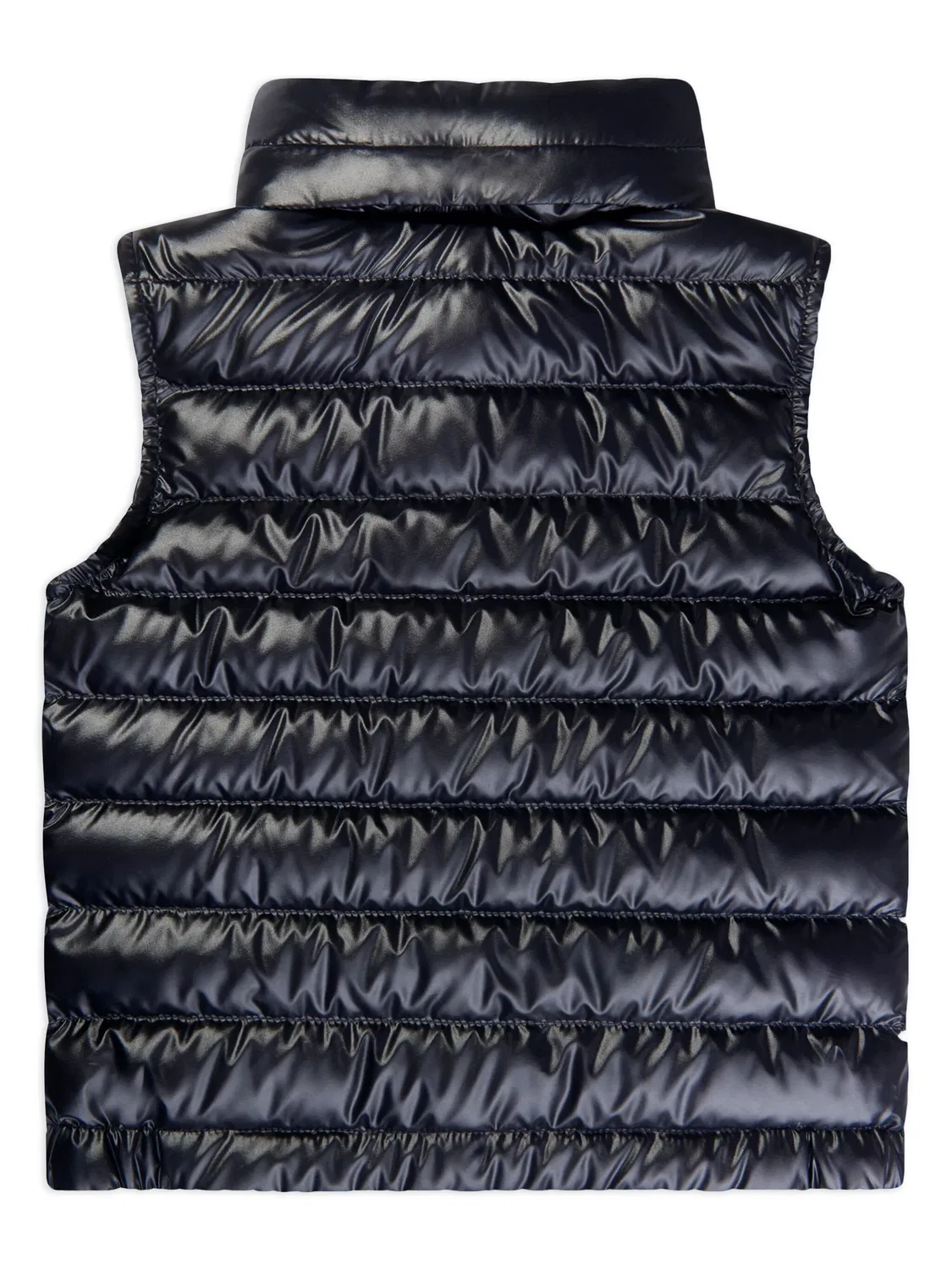 Пуховый жилет MONCLER GENIUS, темно-синий — фото 3