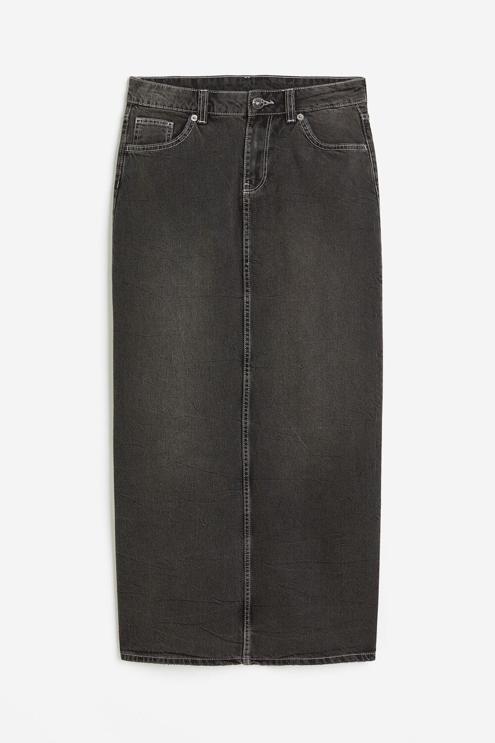 

Юбка H&M Denim, темно-серый