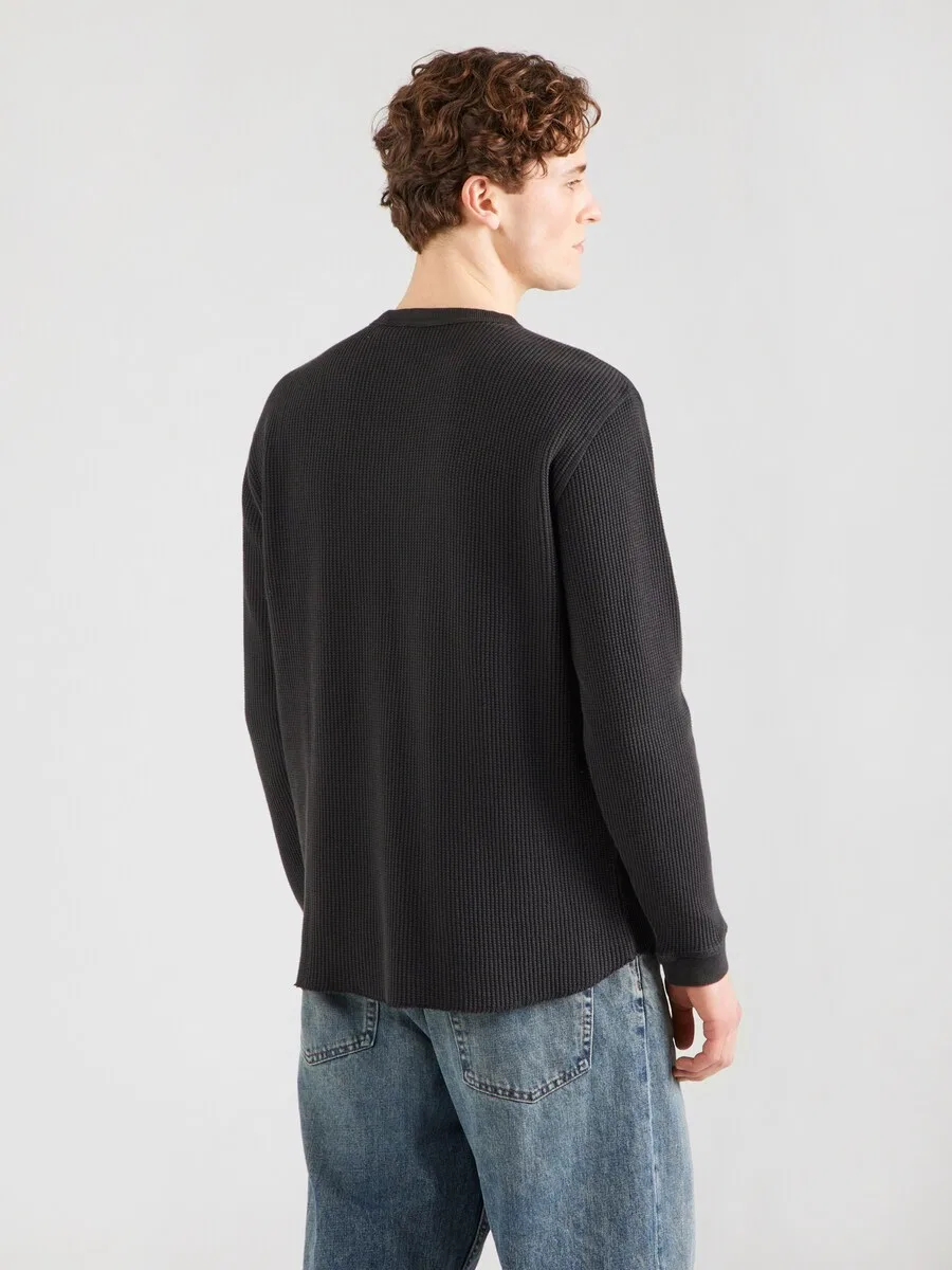 Футболка LEVI'S с длинным рукавом, свободная, черная — фото 4