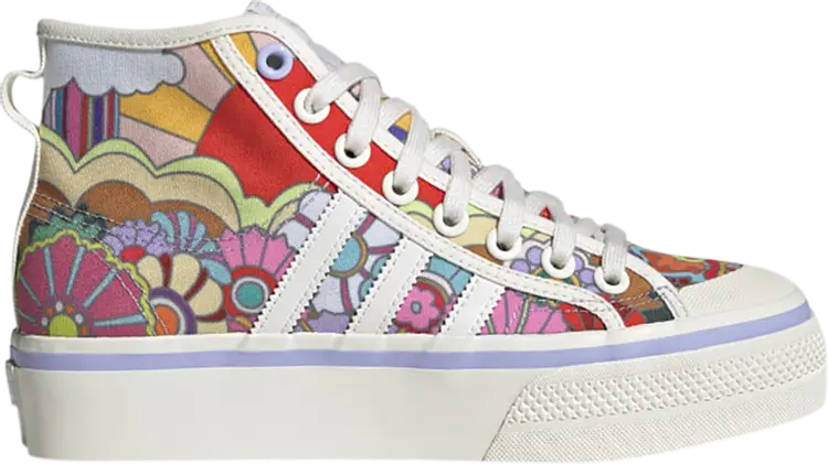 

Кроссовки Adidas Wmns Nizza Platform Mid 'Floral', многоцветный