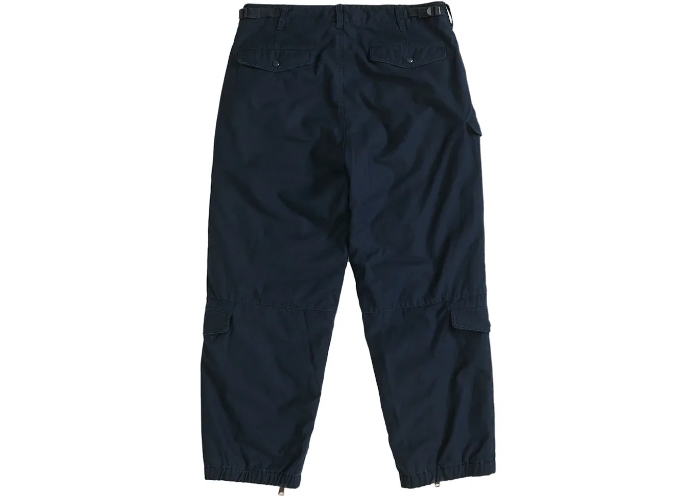 Мужские брюки из хлопкового твила Supreme Alpha Industries Cotton Twill Flight Pant, Navy — фото 3