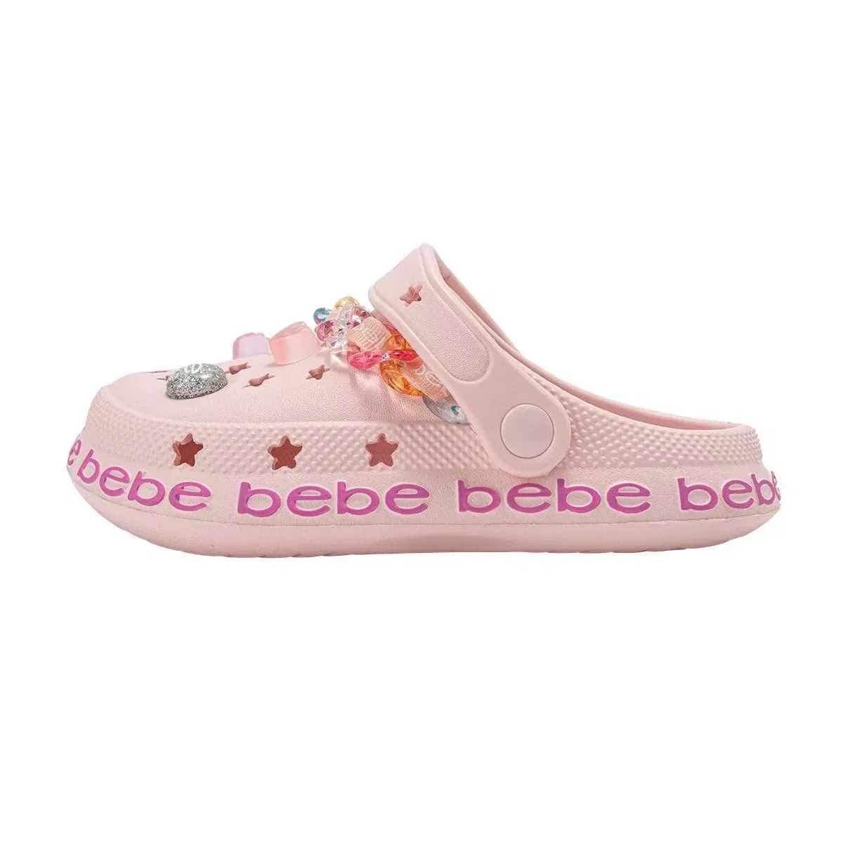 Детские сабо для девочек из ЭВА Bebe, Sand — фото 3