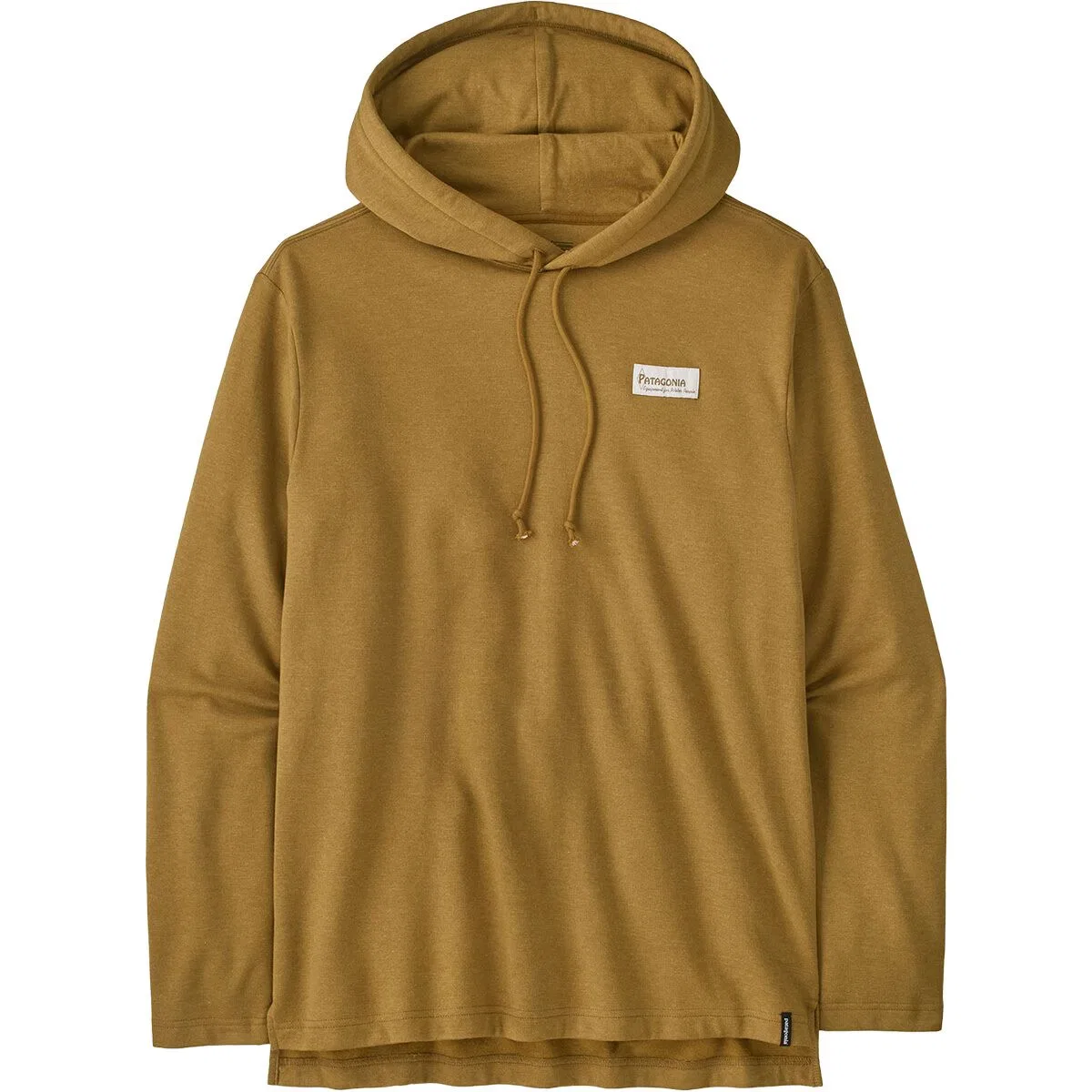 Мужское худи легкое с принтом Wildrise Hoodie Patagonia, Bobcat Brown — фото 2