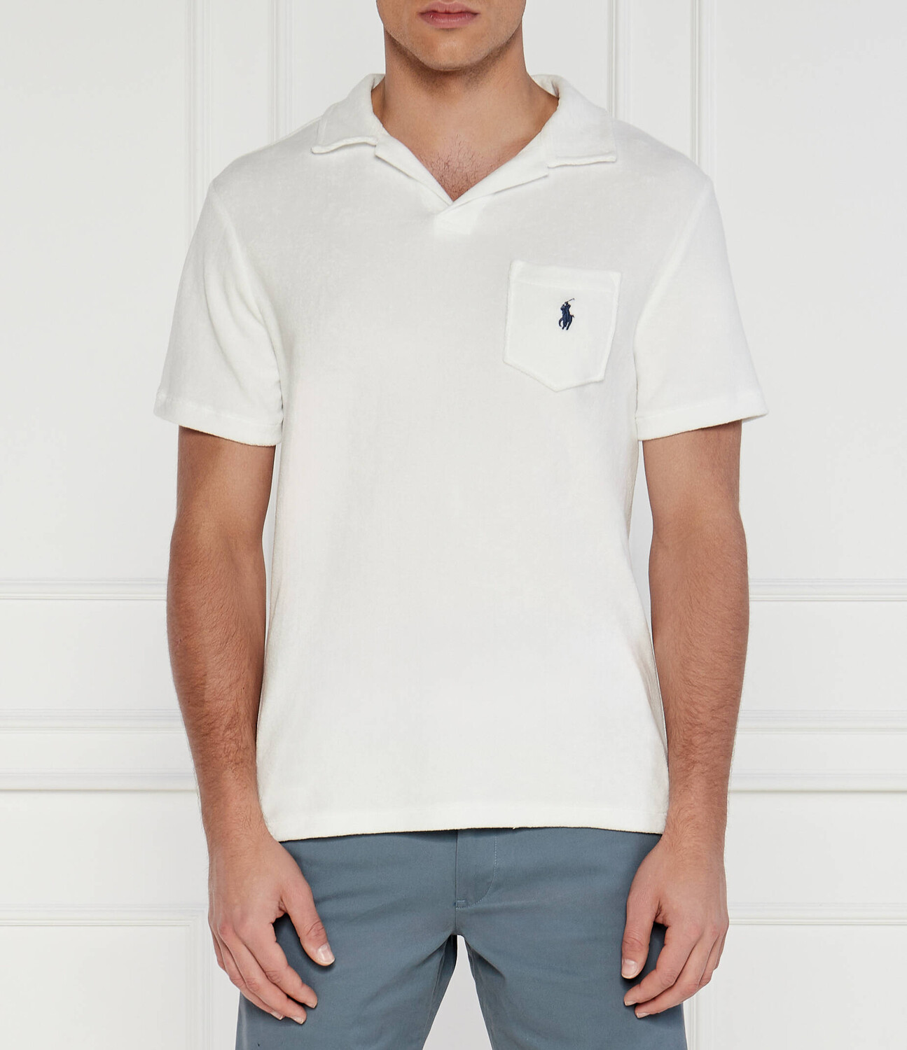 

Поло POLO RALPH LAUREN Regular Fit, белый