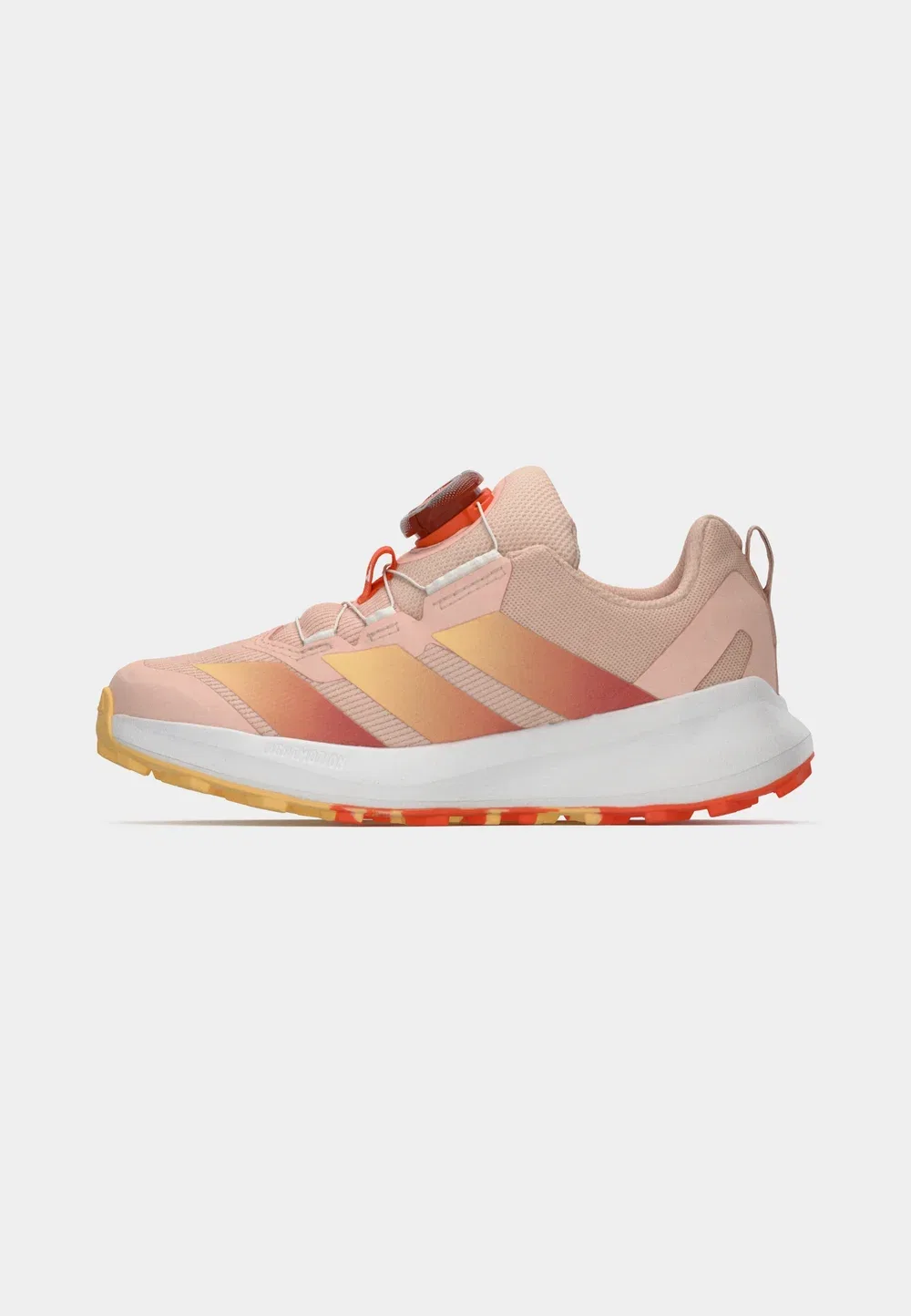 Кроссовки для бега по пересеченной местности Agravic унисекс Adidas Terrex, Semi Impact Orange/Blush Pink/Ice Tangerine — фото 2