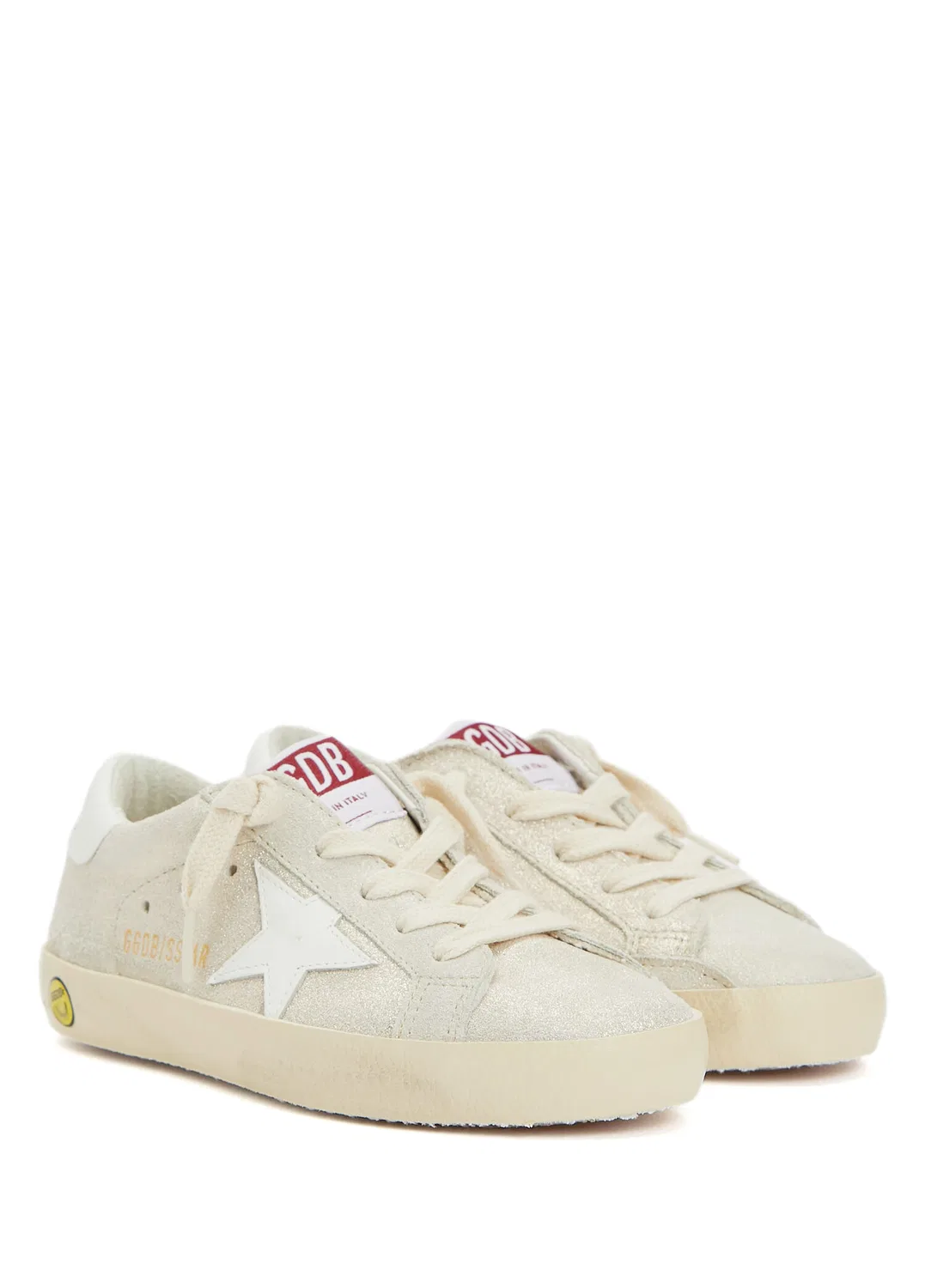 Кроссовки Golden Goose Super Star, multicolor white — фото 2