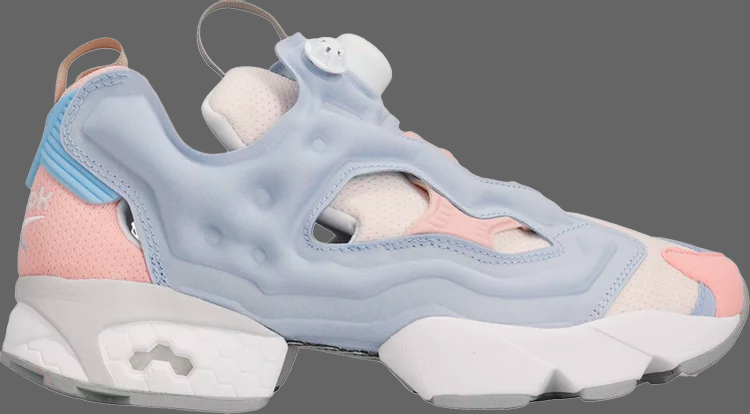 Кроссовки instapump fury og 'pol pink' Reebok, синий - фото