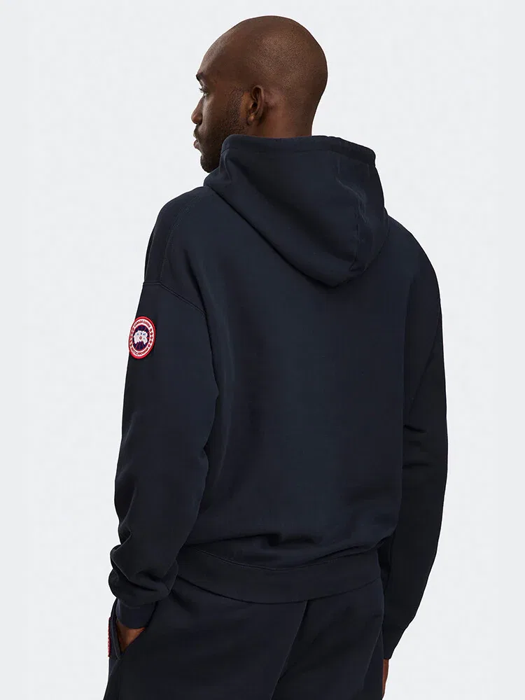 Лонгслив с капюшоном Robe Hoody CANADA GOOSE, Dark Gray — фото 2