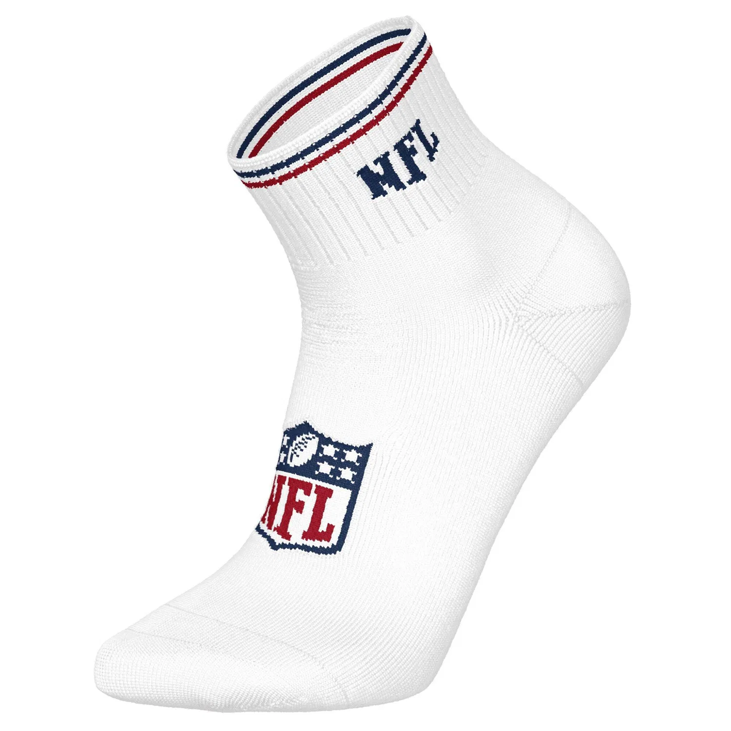 Детские носки с принтом NFL Shield 9Pack Quarter Socks Nfl, Bunt Magnetgrau — фото 4