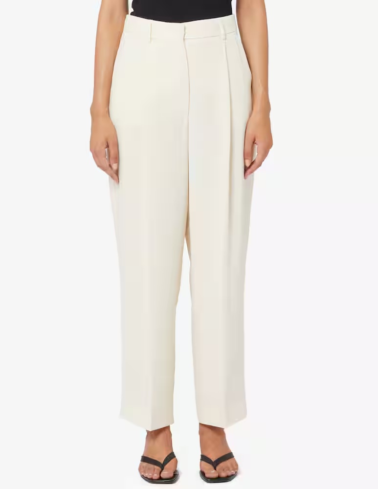 

Брюки прямого кроя Ronchi Weekend Max Mara, белый