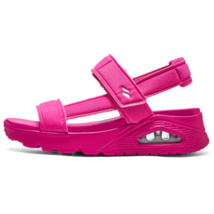 Сандалии пляжные Uno женские Red Skechers, персиково-розовый/розовый