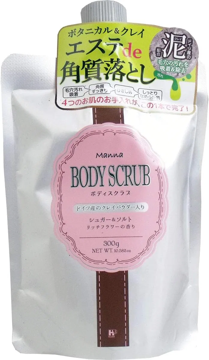 Скраб для тела Mana Body Scrubs, Rich Flower Scent, 300 г, набор 6 шт