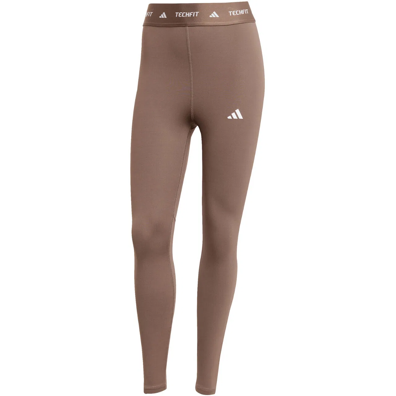 Женские леггинсы с высокой посадкой Techfit Adidas, Schwarz Braun — фото 2
