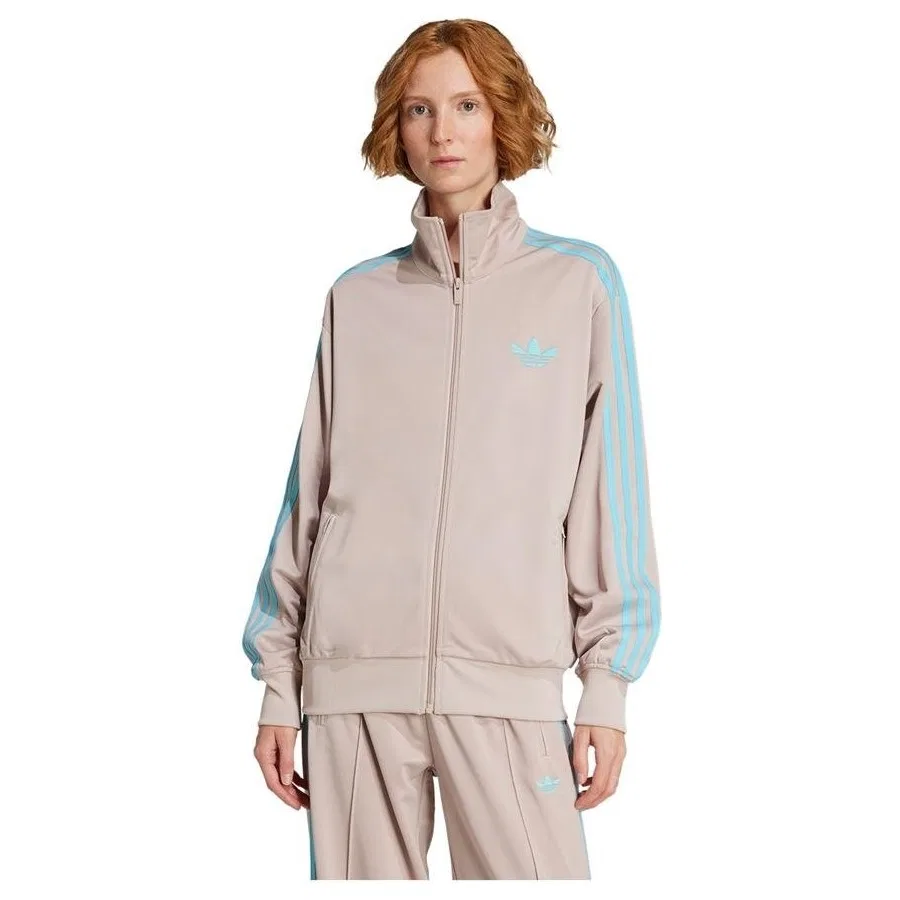 Женская куртка Firebird TT с длинным рукавом adidas, Коричневый — фото 2