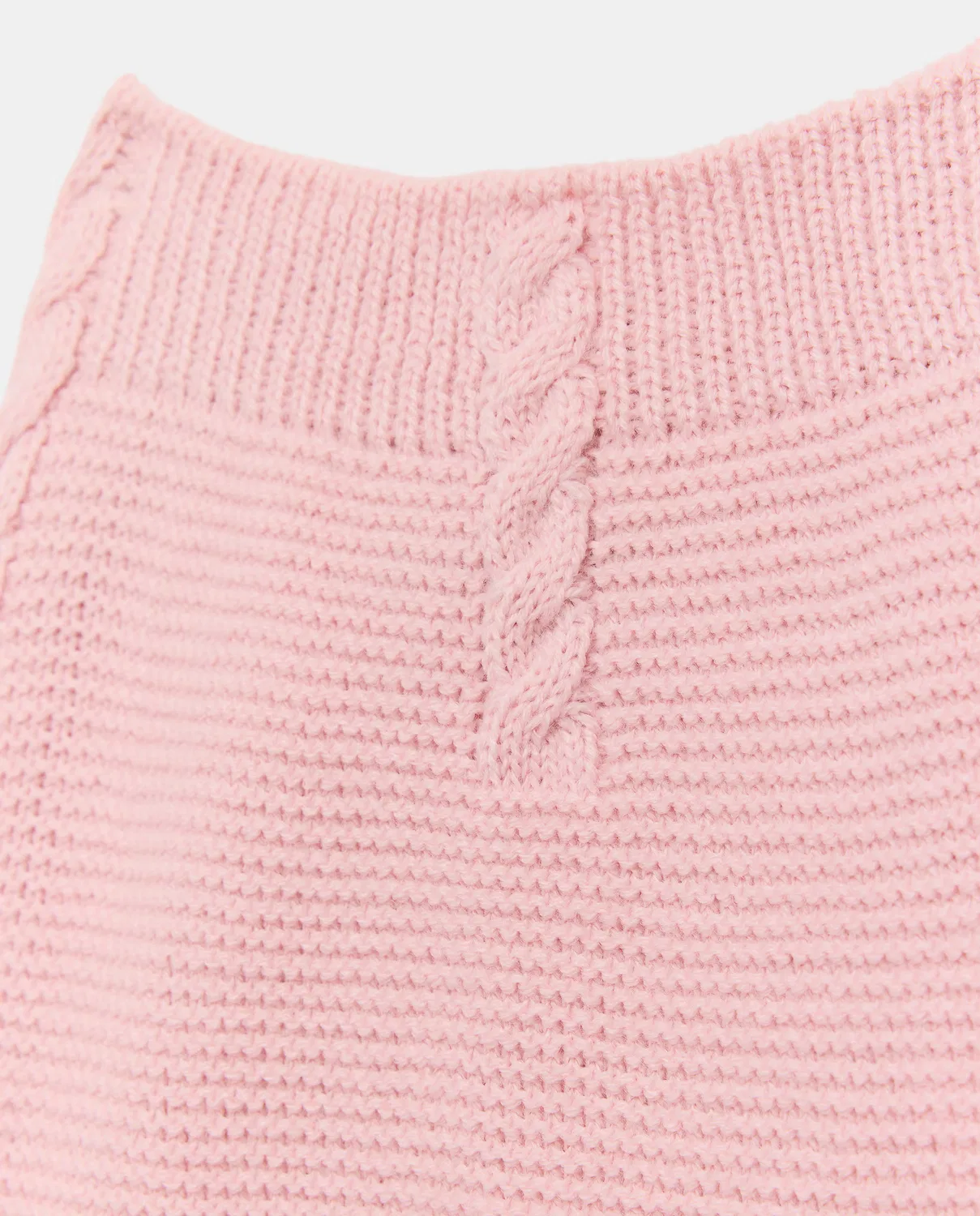 Детские штаны и леггинсы, Polaina Tricot Básica Ochos, Coconut El Corte Inglés, розовый — фото 3