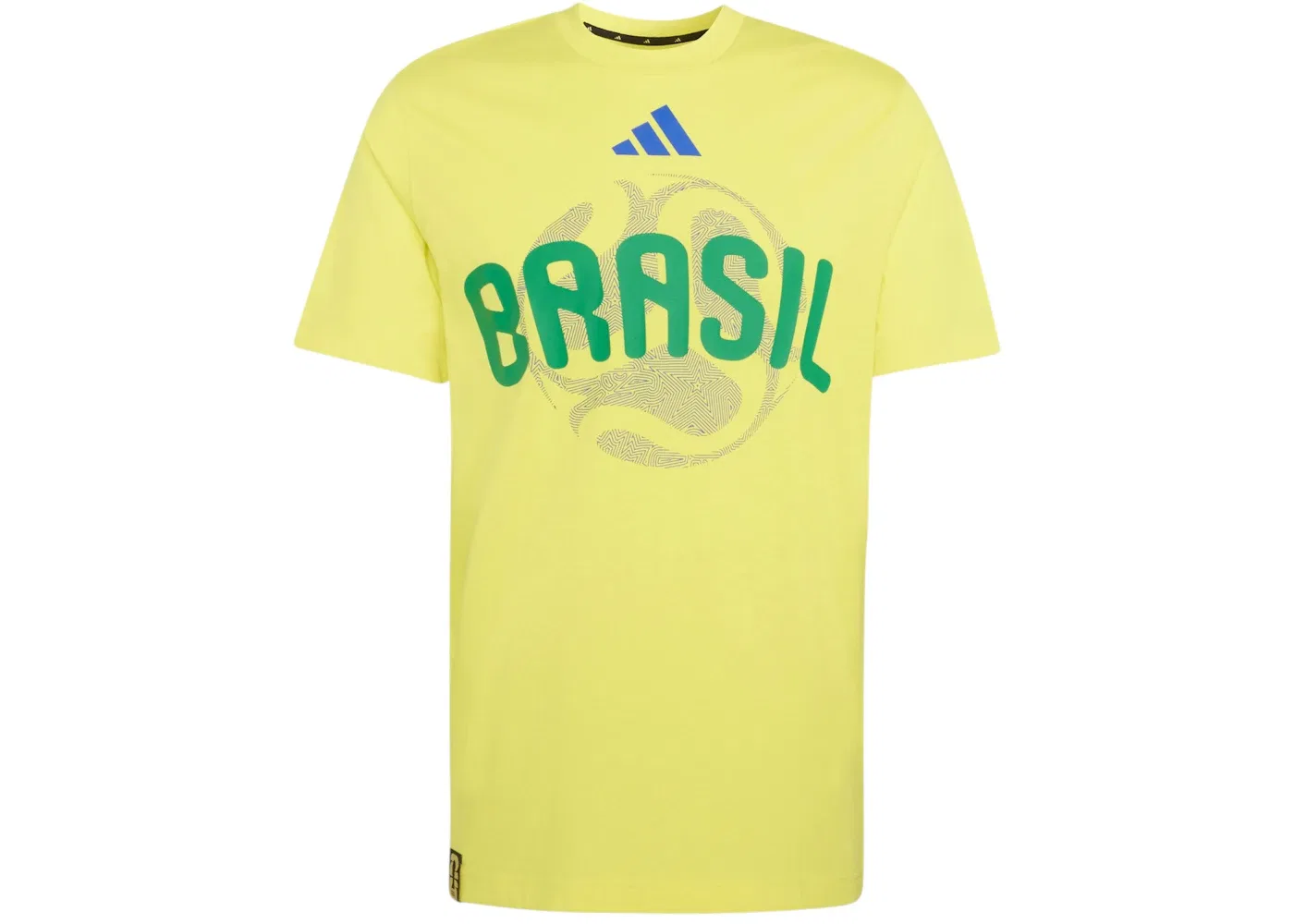 Мужская футболка с принтом Adidas FIFA World Cup 26 Brazil T-Shirt, Bright Yellow