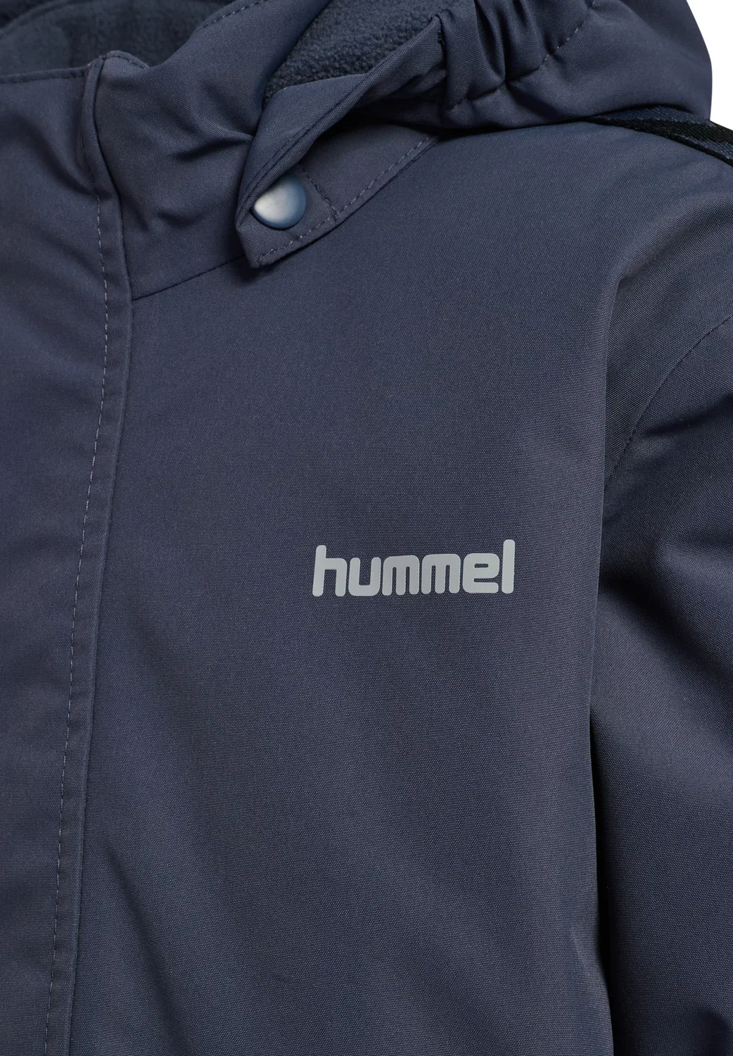 Куртка Hmljr chevron snow jacket wp 10k унисекс - зимняя куртка Hummel, Ombre Blue — фото 3