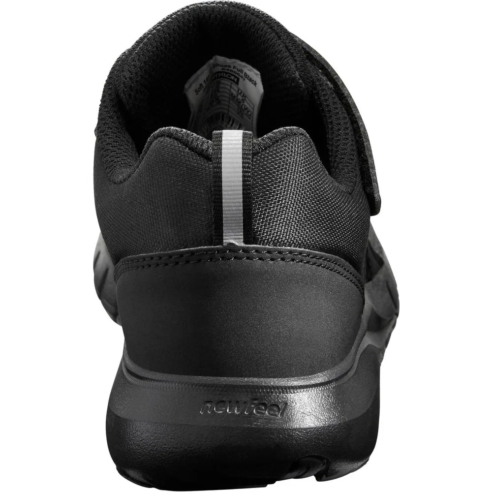 Детские спортивные кроссовки на липучках Soft 140, Siyah Decathlon — фото 4