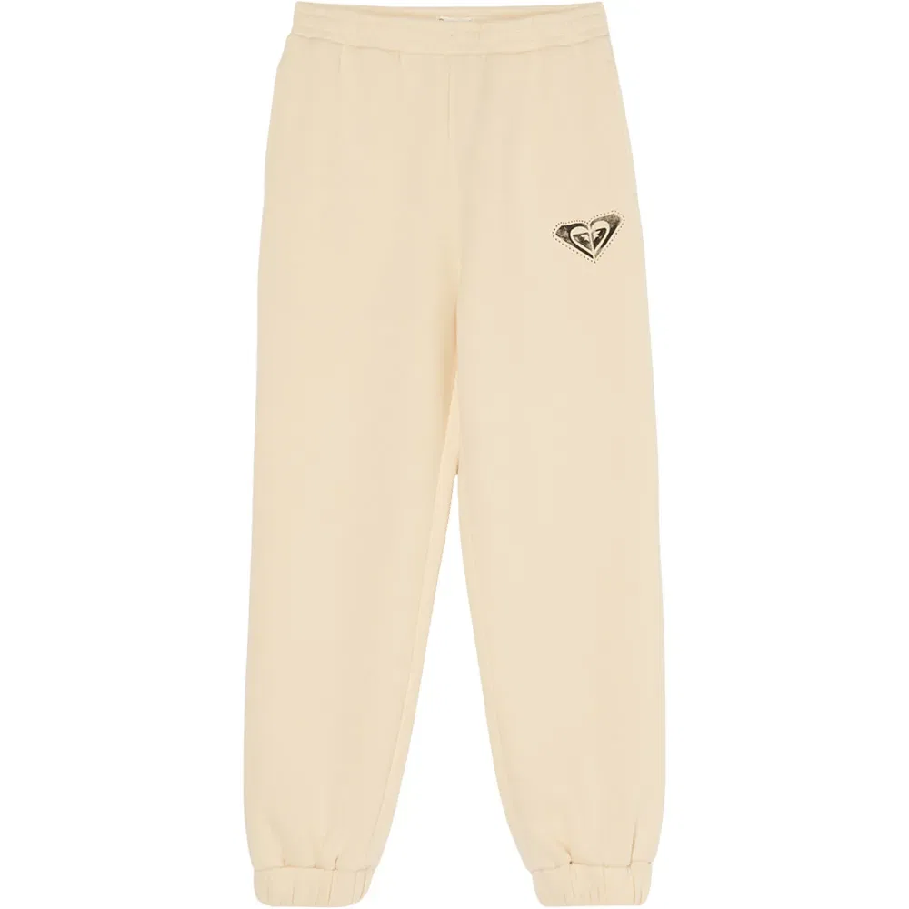 Детские широкие спортивные штаны с принтом Roxy Surf Feel, Beige — фото 3