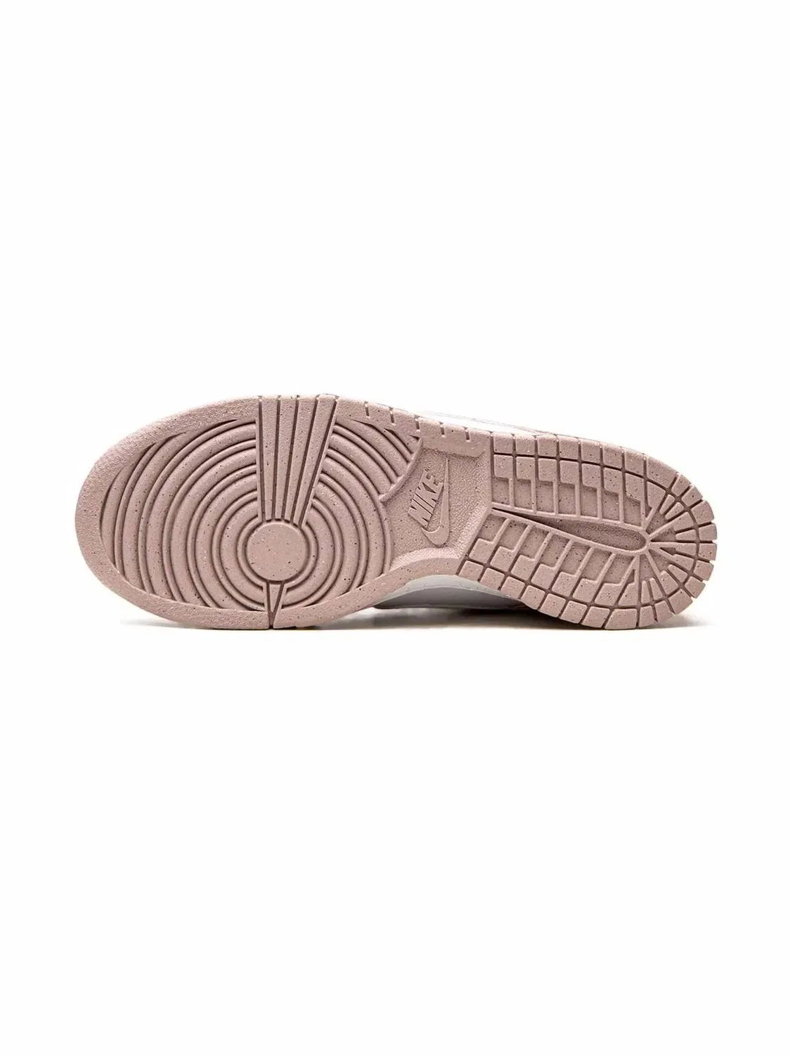 Детские кроссовки для девочек с принтом Swoosh Dunk Low Nike, Pink Velvet — фото 4