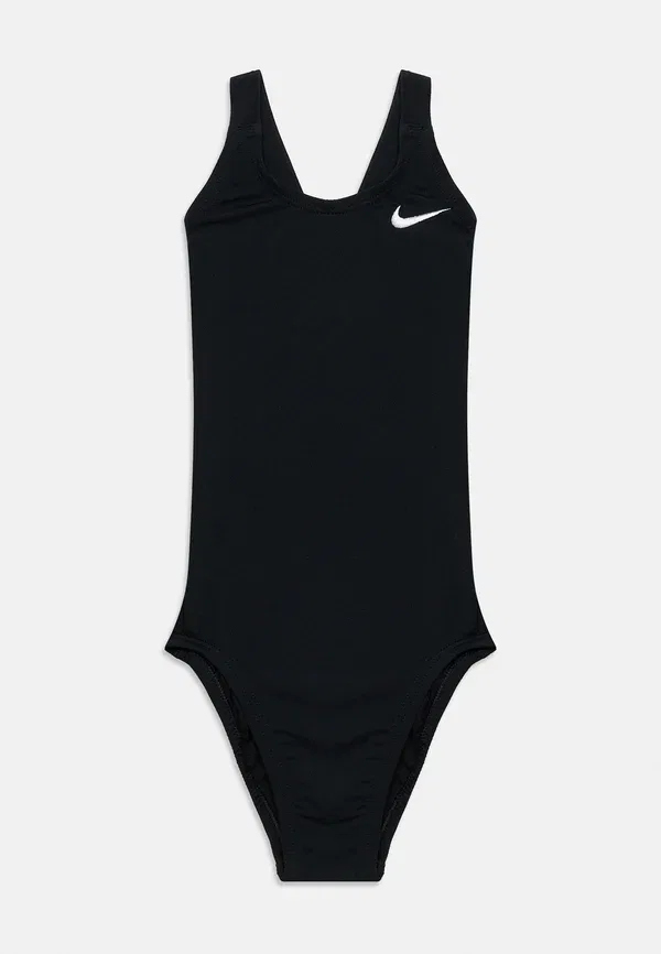 Купальник слитный 100% polyester Nike Swim Black, черный