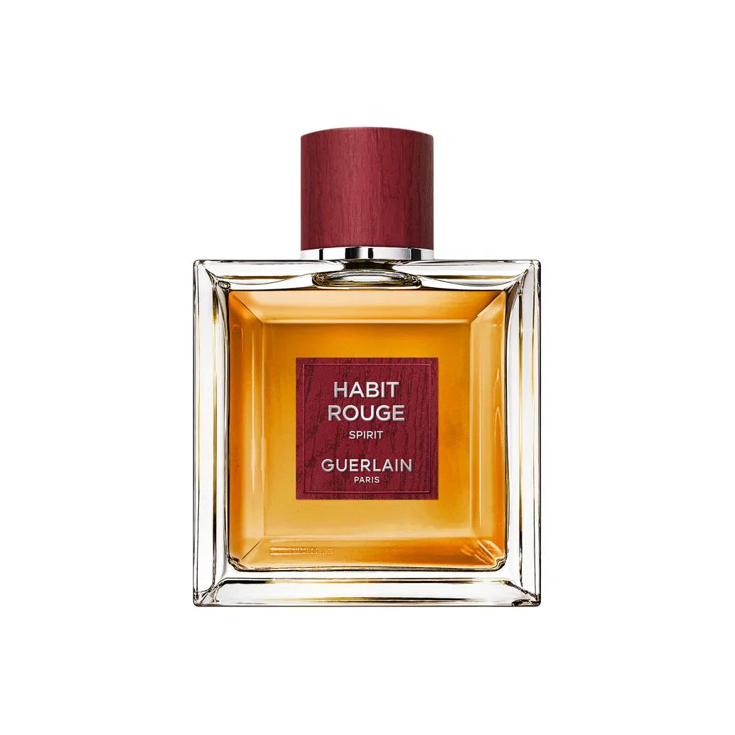 Мужской парфюм с древесно-амбровым ароматом, 100 мл, Full Red Rich Aroma Edition, GUERLAIN, Iris Nutmeg Vanilla Oak