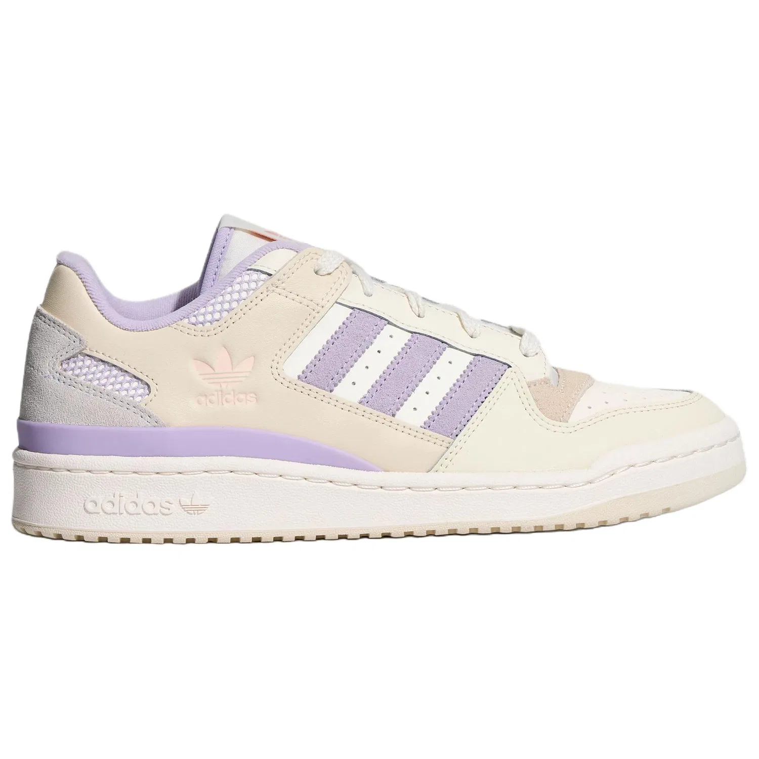 Кеды для детей Adidas Originals FORUM CL, Jade White/Light Purple/Wonder White — фото 3