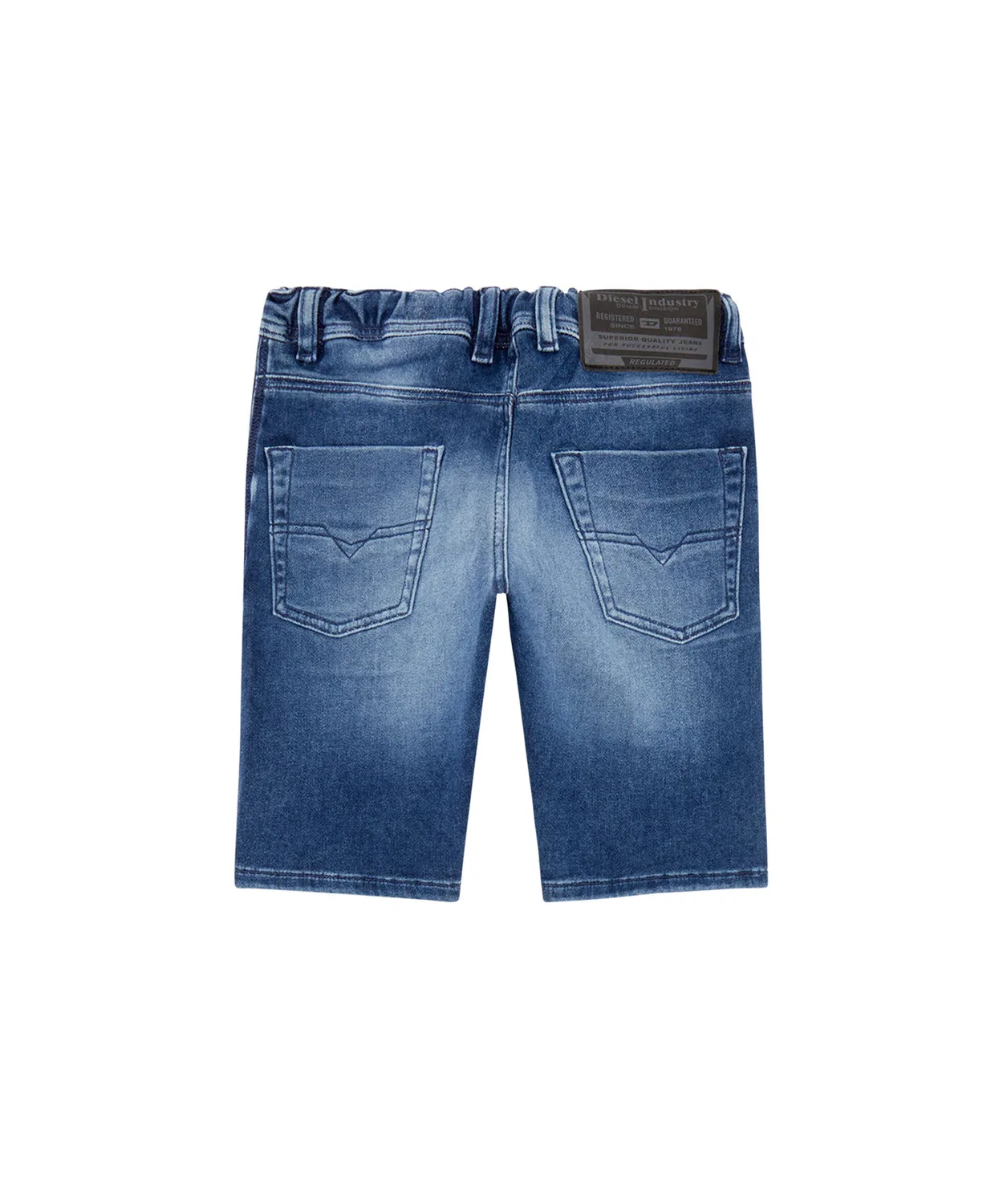 Детские шорты джинсовые с принтом KROOLEY-NE-J SH JJJ DIESEL, Indigo Blue — фото 2