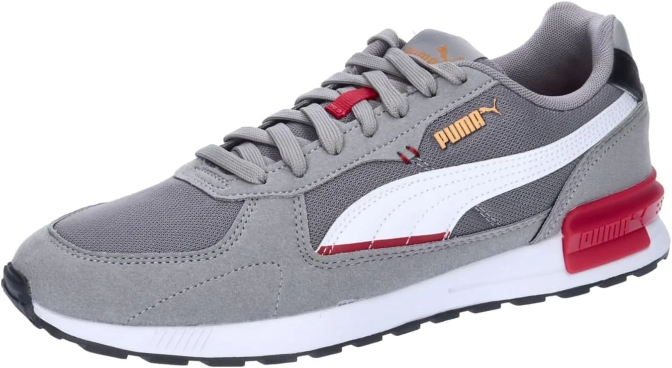 Кроссовки PUMA Graviton унисекс, белый/красный