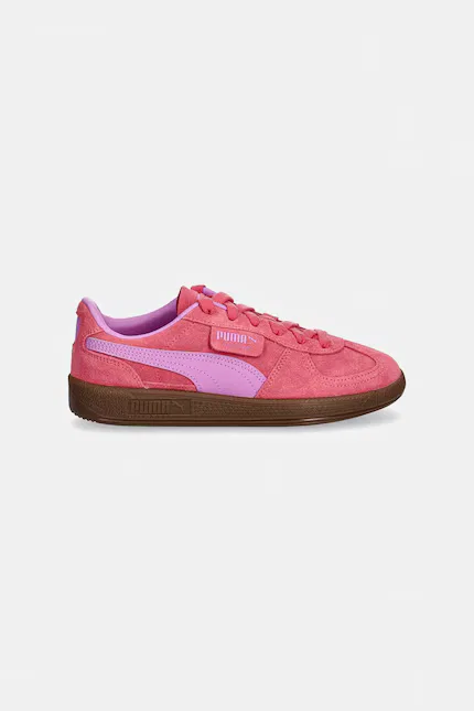 Сникерсы детские замшевые Palermo Puma, розовый — фото 2