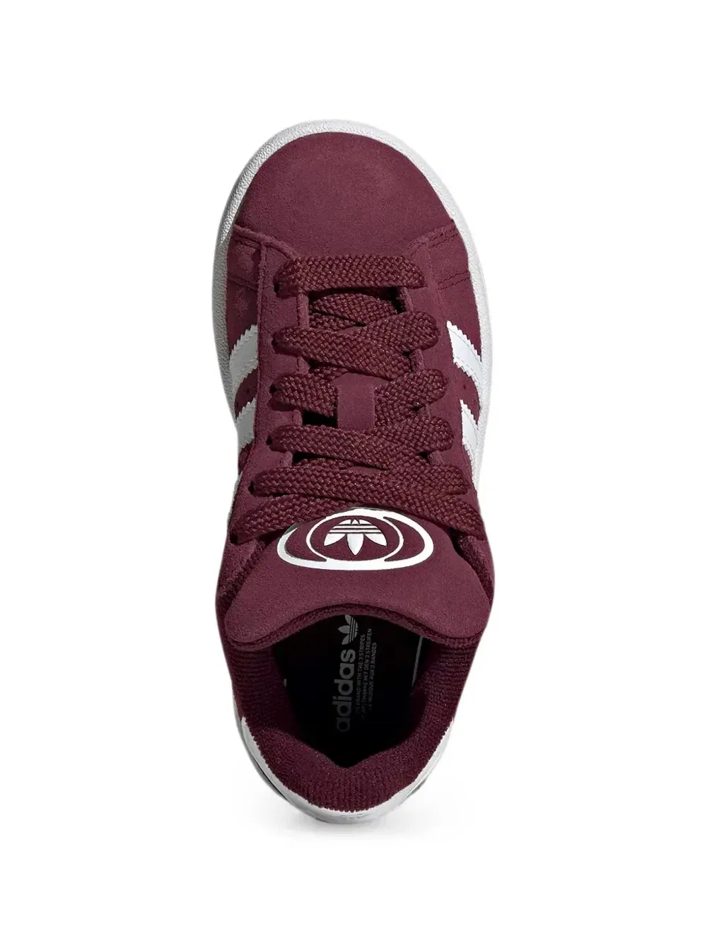 Кроссовки Campus 00s Adidas Kids, красный — фото 4