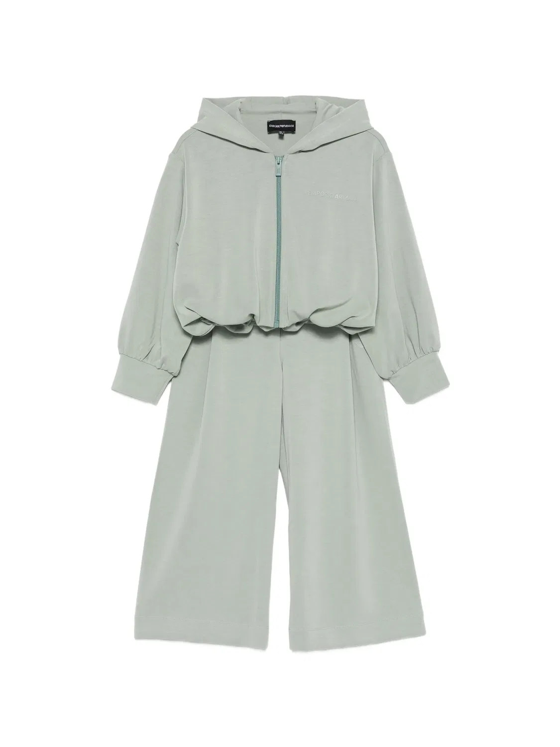 Emporio Armani Спортивный костюм с капюшоном зеленый