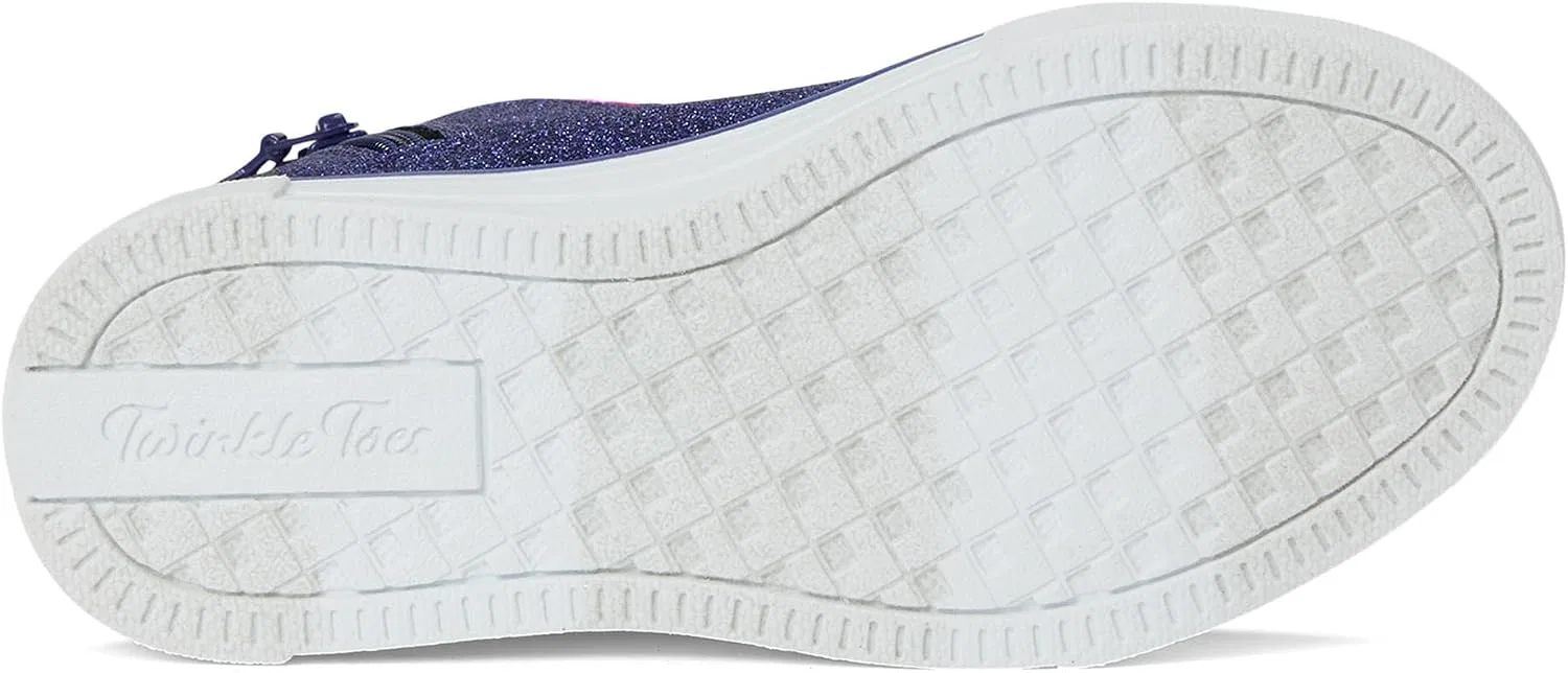 Детские кроссовки для девочек Twinkle Sparks Tutu Shine Skechers, Navy/Multi — фото 4