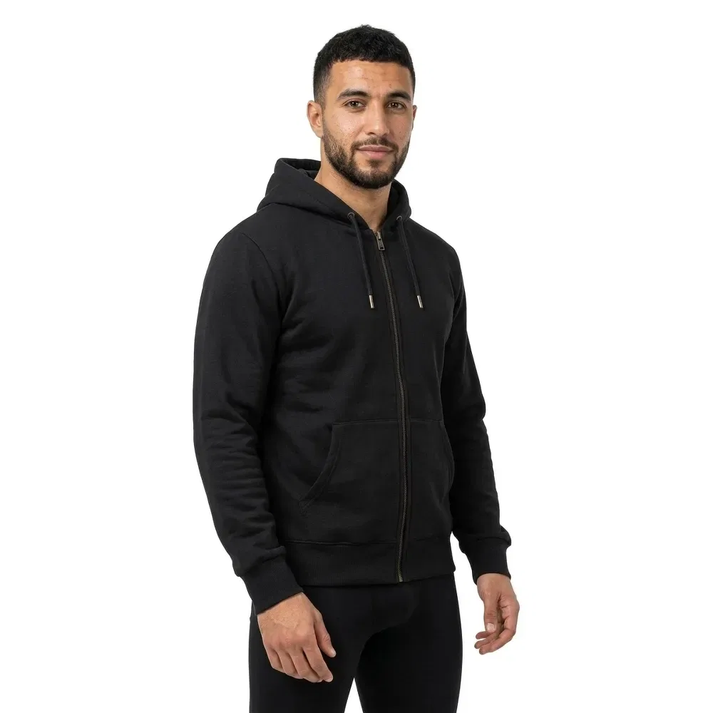 Толстовка на молнии с начесом Superdry, черный — фото 2