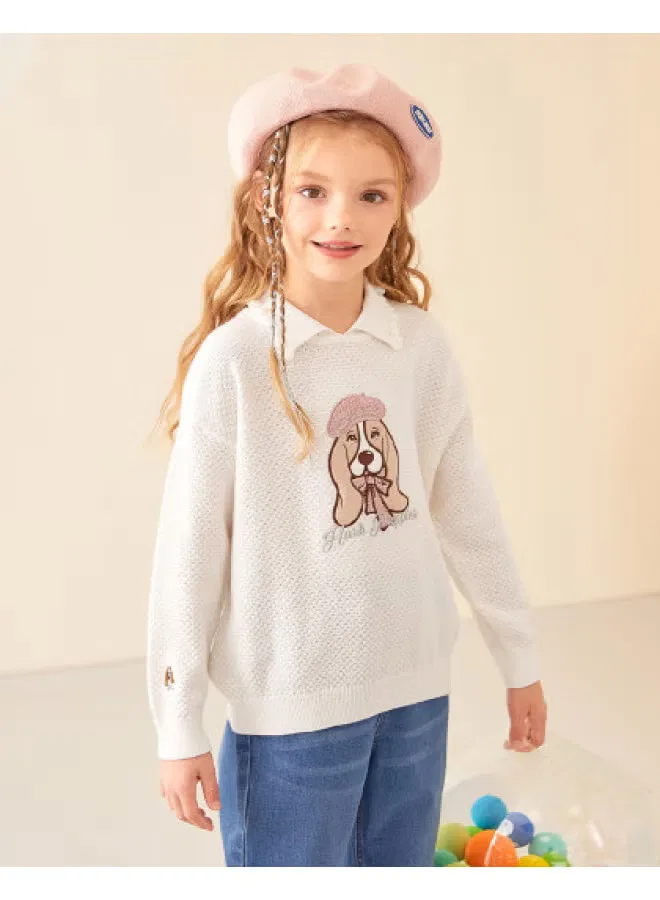 Свитер детский с отложным воротником Hush Puppies