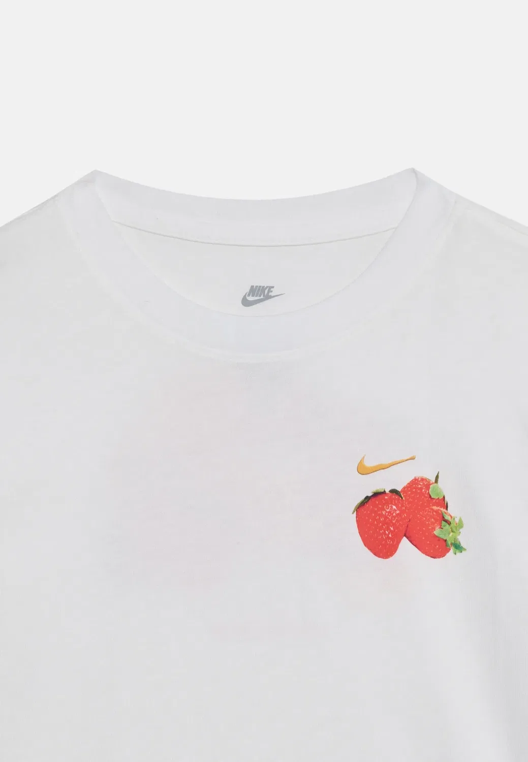 Футболка с принтом "Вафли свободного кроя" Nike Sportswear, White — фото 4