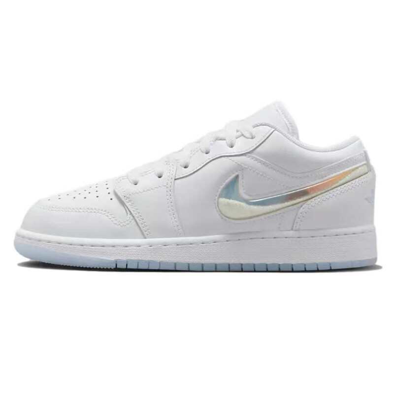 Кроссовки Air Jordan 1 Vintage Basketball Shoes Women's Low-Top Pink — фото 4