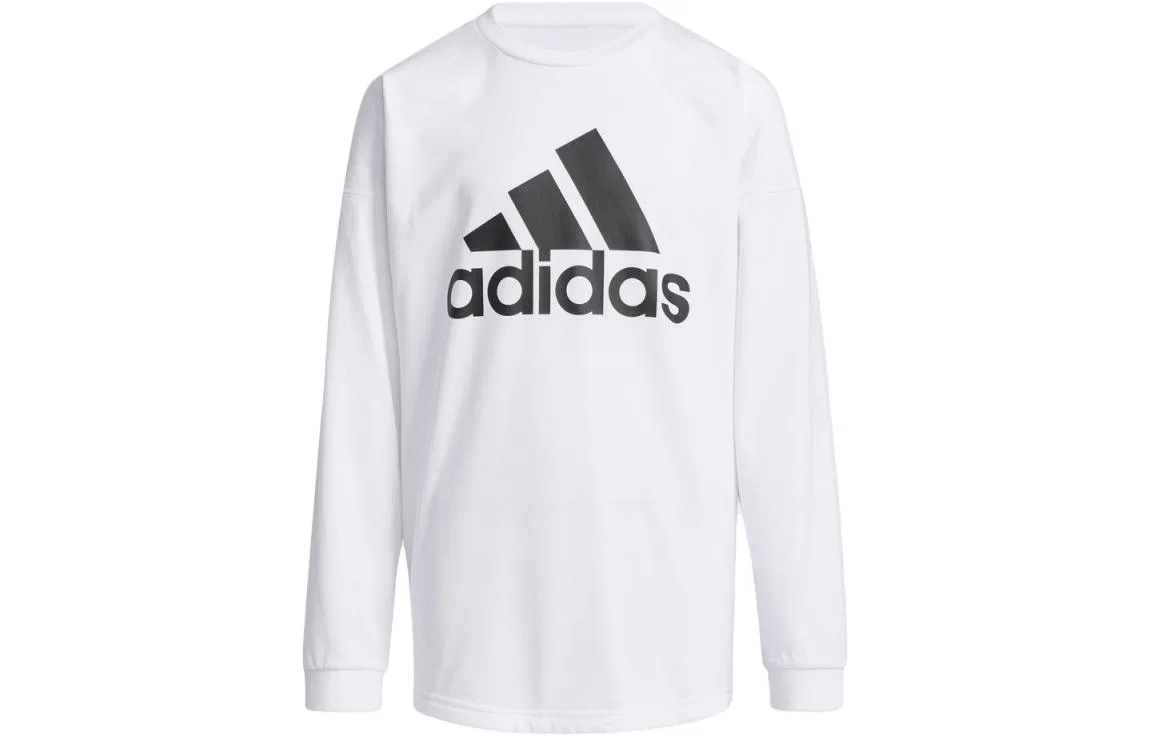 Детский спортивный костюм, Crew Neck, Adidas, Black/White — фото 4