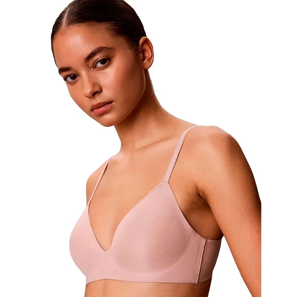 Бюстгальтер Wirefree Calvin Klein, розовый