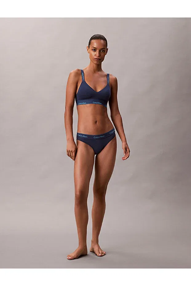 Женский бюстгальтер с принтом Calvin Klein, Navy Blue