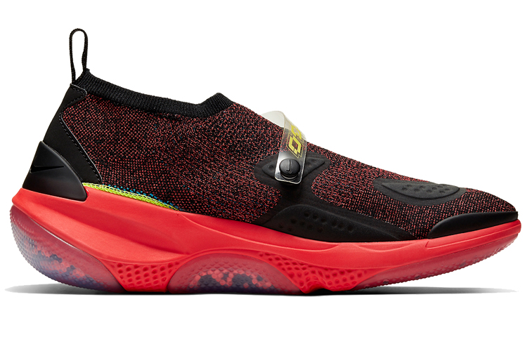 Кроссовки Nike Joyride Flyknit OBJ, черный/красный — фото 2