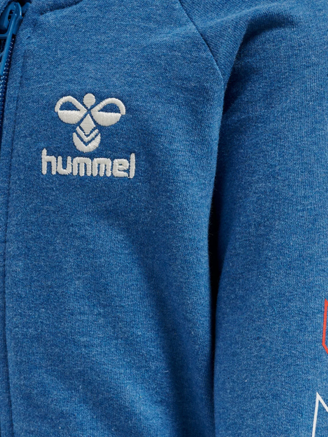 Детская куртка на молнии с воротником-стойкой Hmlglen Hummel, Konigsblau — фото 3