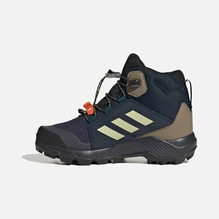 Детские ботинки для outdoor с мембраной Terrex Mid Gtx K adidas, Темно-синий — фото 2