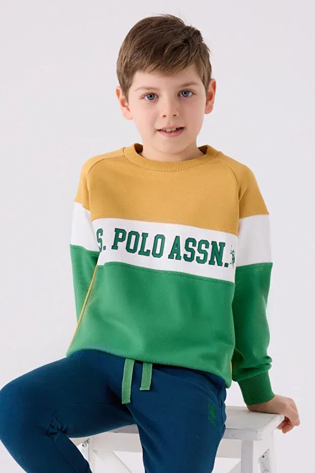 Детский спортивный комплект для мальчиков из хлопка U.S. Polo Assn., Hardal — фото 2