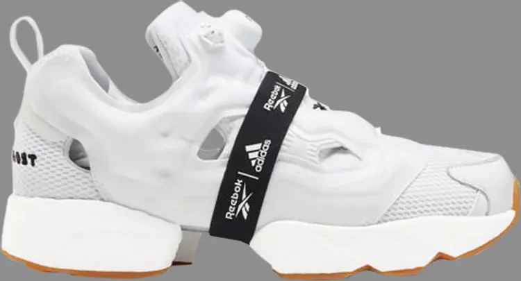 

Кроссовки instapump fury x boost 'white gum' Reebok, белый