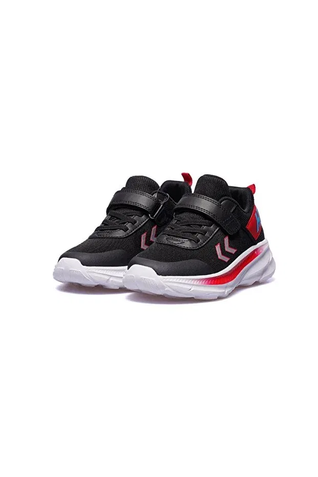 Детские кроссовки для девочек текстильные Hmloja kids sneakers Hummel, Black — фото 4