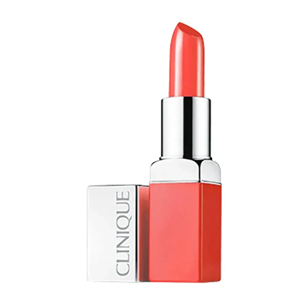Женская помада с праймером Pop Lip Color 05 Melon Pop Clinique, Orange